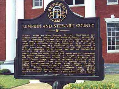 Lumpkin and Stewart County