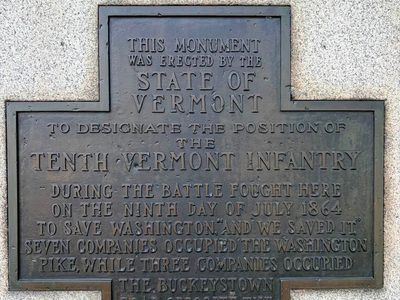 To Designate the Position of the Tenth Vermont Infantry