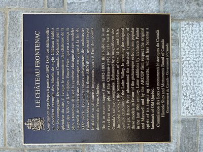Le Château Frontenac