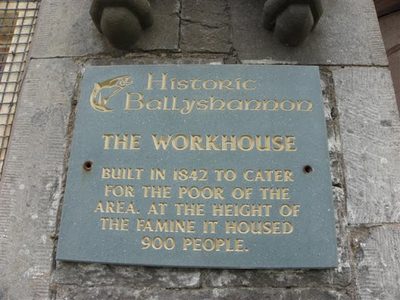"Historic Ballyshannon" plaque