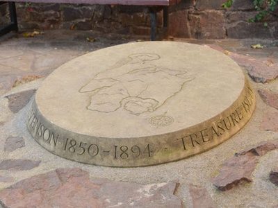 Treasure Island map, North Berwick