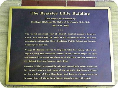 The Beatrice Lillie Building