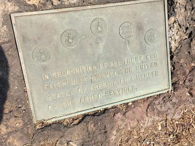 Novato Veterans Plaque