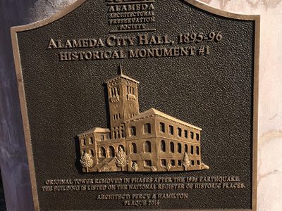 Alameda City Hall, 1895-96