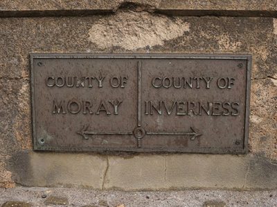 County Boundary Plaque