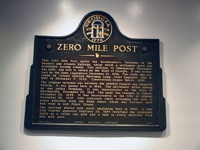 Zero Mile Post