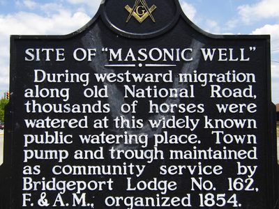 Site of "Masonic Well"
