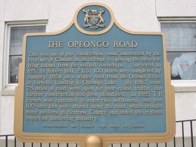 The Opeongo Road