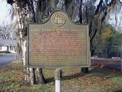 Site of Fort Gaines Female College