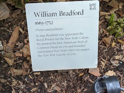 William Bradford 1663-1752