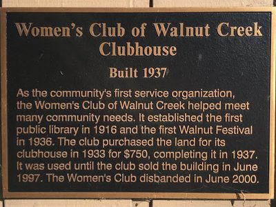 Women's Club of Walnut Creek Clubhouse