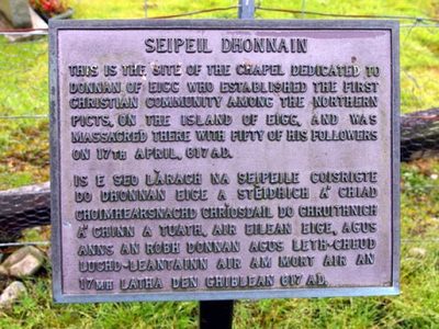 Seipeil Dhonnain (St Donnan's Chapel)