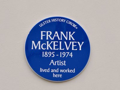 Frank McKelvey plaque, Belfast
