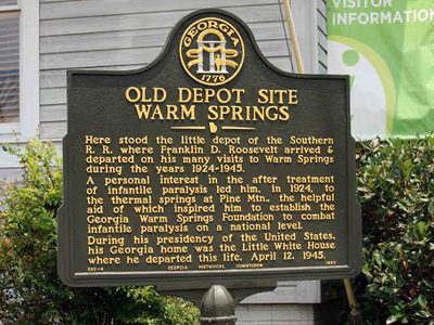 Old Depot Site Warm Springs