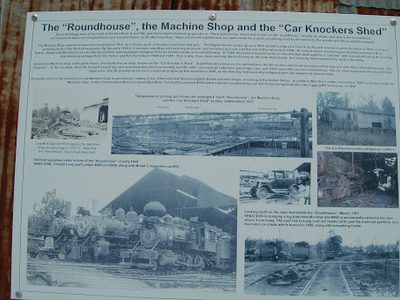 The “Roundhouse", The Machine Shop and the “Car Knockers Shed”