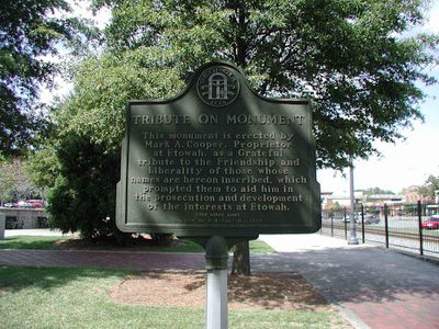 38 Names on Monument (Side 1)