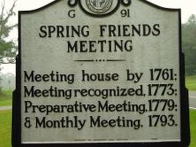 SPRING FRIENDS MEETING