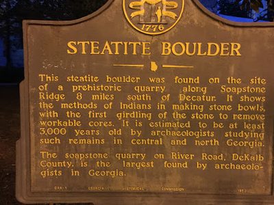 Steatite Boulder