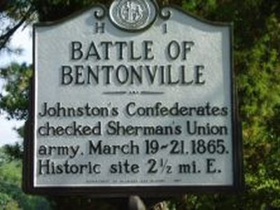 BATTLE OF BENTONVILLE