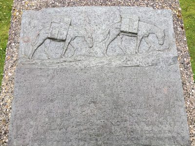 Pack Animal Memorial, Skagway