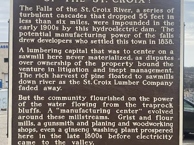 Where are the Falls of the St. Croix?