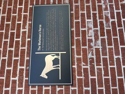 The Workman's Horse: a Tahlequah Landmark