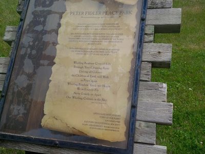 Peter Fidler Peace Park