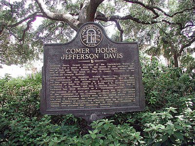 Comer House, Jefferson Davis