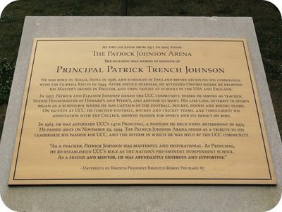 Principal Patrick Trench Johnson
