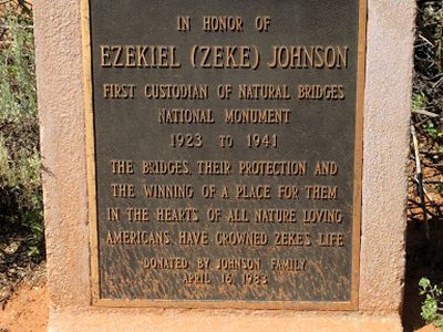 In Honor of Ezekiel (Zeke) Johnson