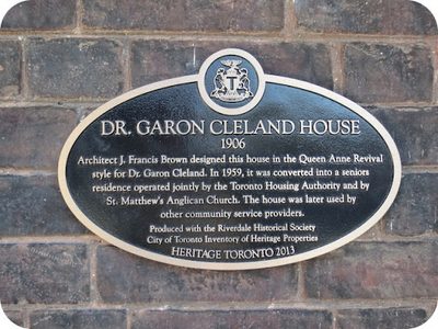 Dr. Garon Cleland House 1906