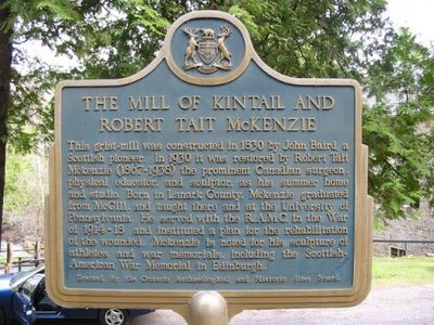 The Mill of Kintail and Robert Tait McKenzie