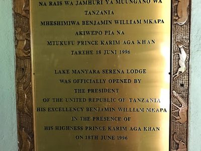 Lake Manyara Serena Lodge