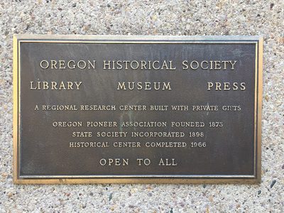 Oregon Historical Society