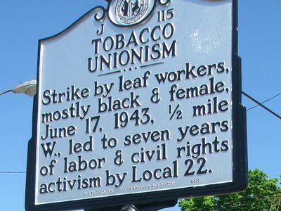TOBACCO UNIONISM