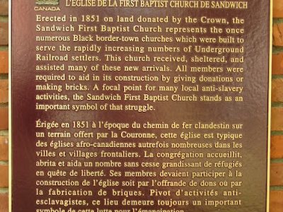 The Sandwich First Baptist Church