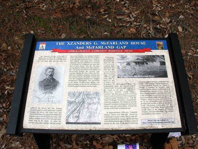 The  Xzanders G. McFarland House and McFarland Gap