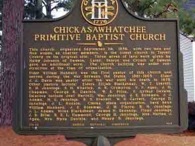 Chickasawhatchee Primitive Baptist Church