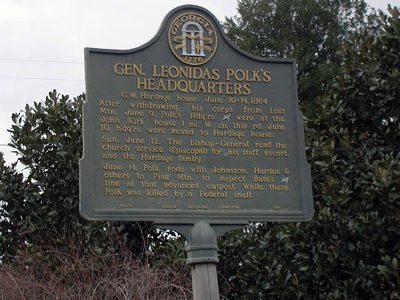 Gen. Leonidas Polk's Headquarters