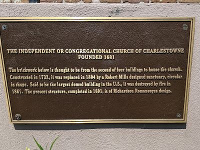 The Independent or Congregational Church of Charlestowne