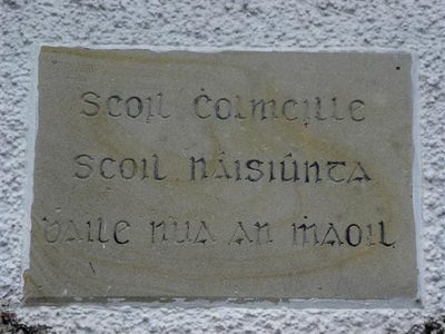 Plaque, Scoil Cholmcille Scoil Náisiúnta