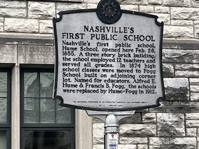 Nashville’s First Public School