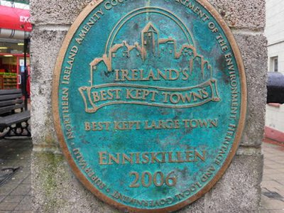 Best kept large town plaque 2006, Enniskillen