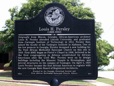 Louis H. Persley Historical Marker