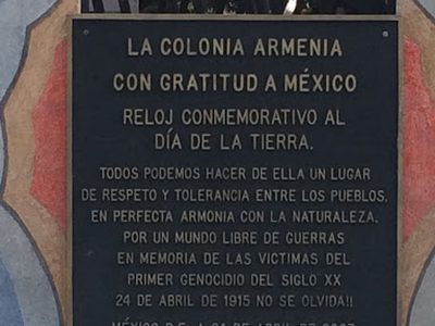 La Colonia Armenia Con Gratitud a Mexico
