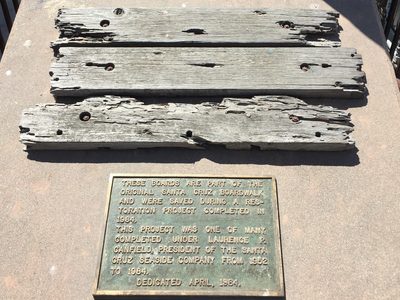 Original Santa Cruz Boardwalk Planks