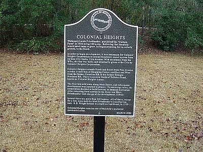 Colonial Heights Marker