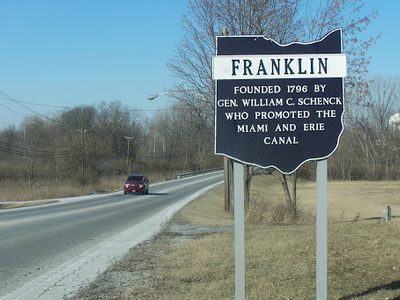 Franklin, Ohio Historical Sign