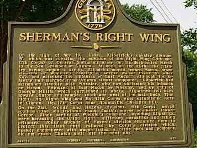 Sherman's Right Wing