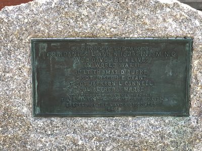 Companies L and K 182nd Inf. M.N.C. WWII